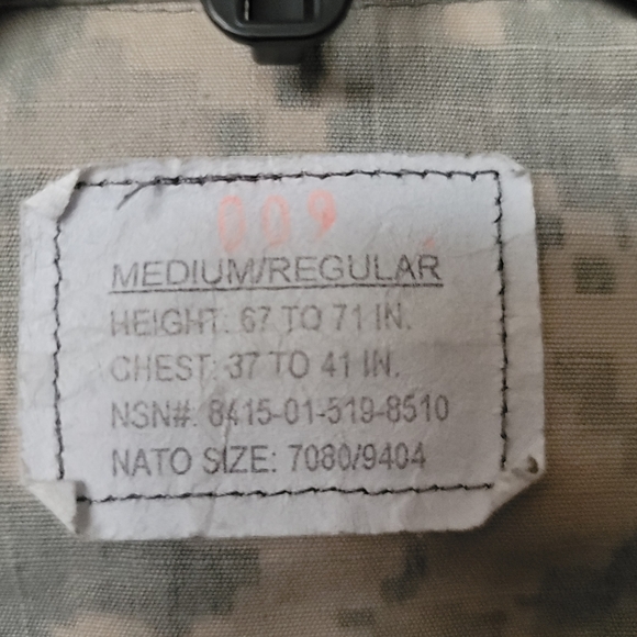 Army Jacket Camouflage-Mens Medium - Picture 7 of 11